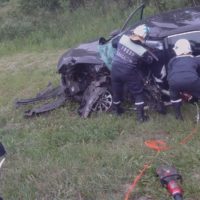 Ликвидация последствий дорожно-транспортного происшествия. 25 км Ялуторовского тракта 04.07.2019г Ликвидация последствий дорожно-транспортного происшествия. 25 км Ялуторовского тракта 04.07.2019г