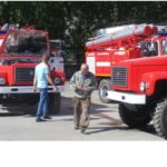Новые пожарные автоцистерны для муниципальной пожарной охраны Тюменской области.