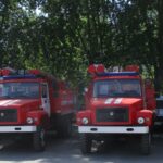 Новые пожарные автоцистерны для муниципальной пожарной охраны Тюменской области